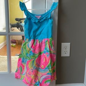 Lilly Pulitzer ruffled dress